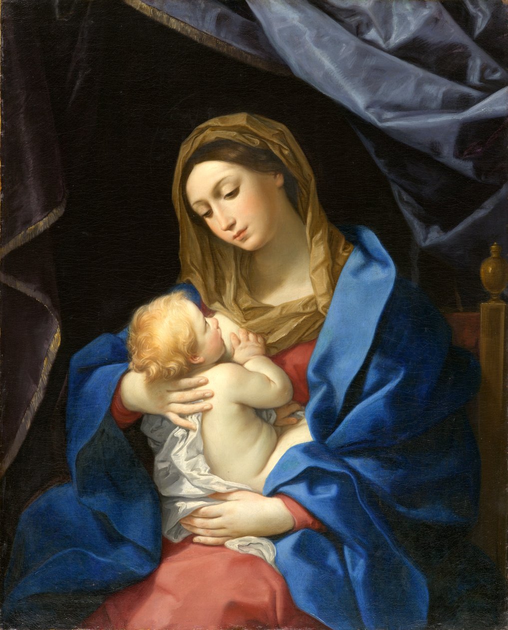 Madonna och barn, ca 1628-1630 av Guido Reni