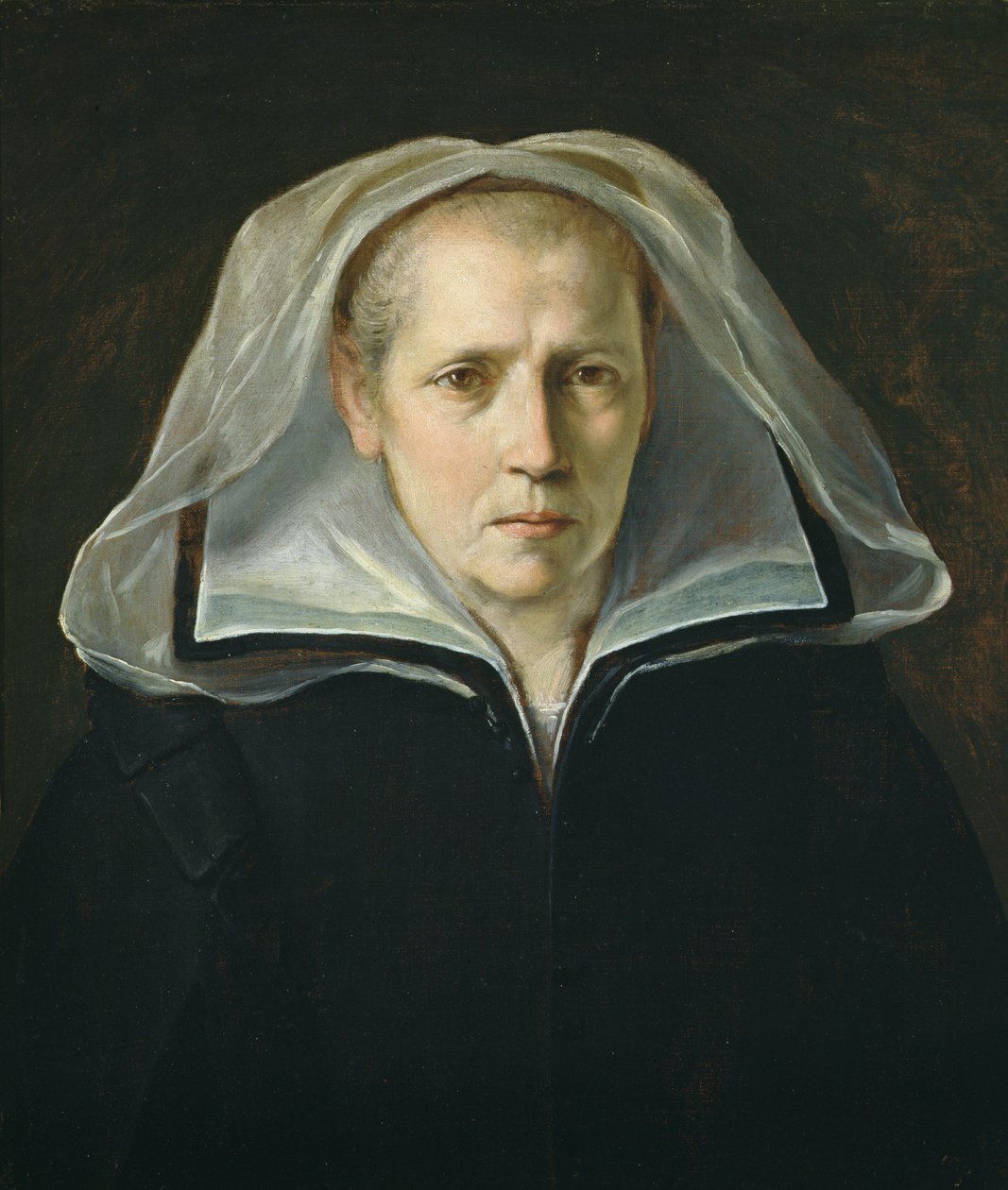 Porträtt av mor Ginevra Pucci, ca 1610 (olja på duk) av Guido Reni