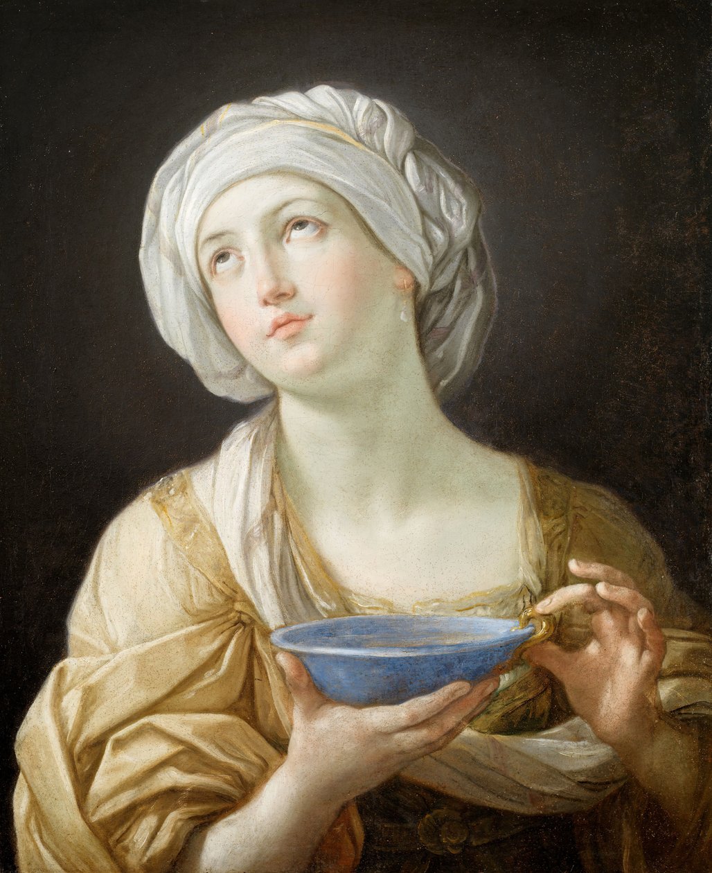 Porträtt av en kvinna, 1638-39. av Guido Reni