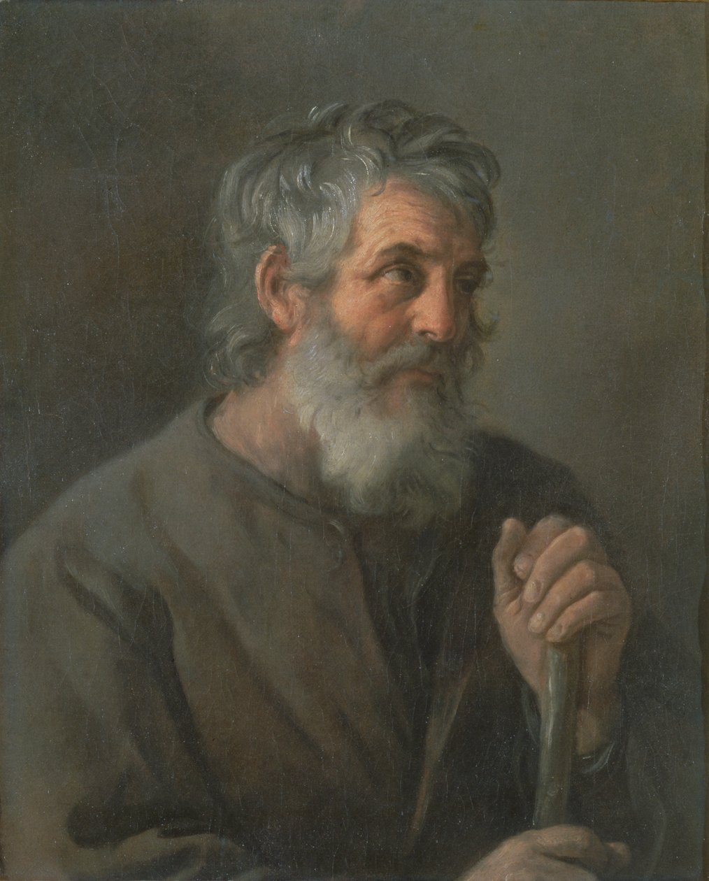Porträtt av en gammal man av Guido Reni