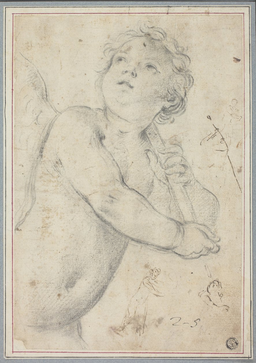 Putto Holding Personal av Guido Reni