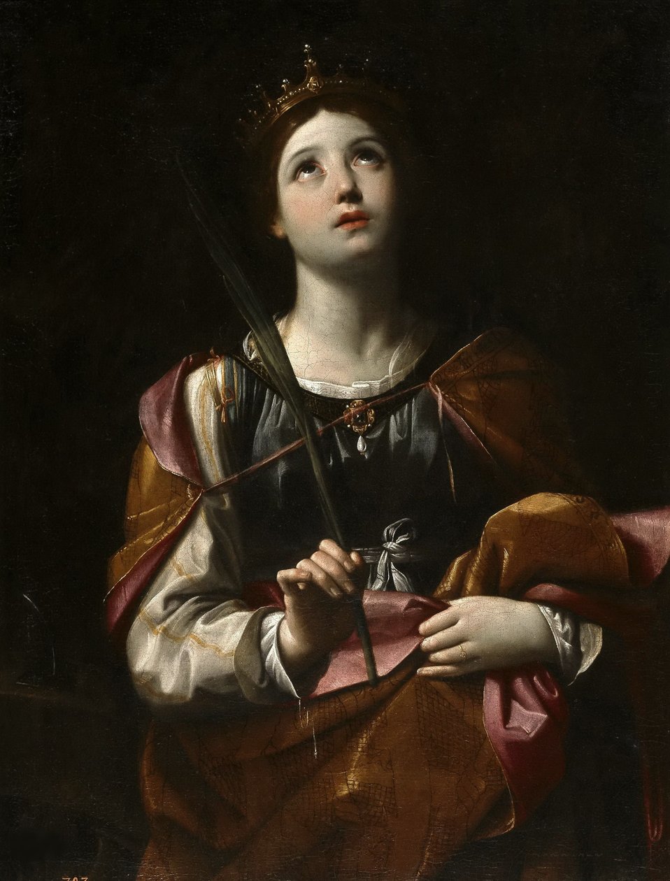 Saint Catherine of Alexandria, ca 1606. av Guido Reni