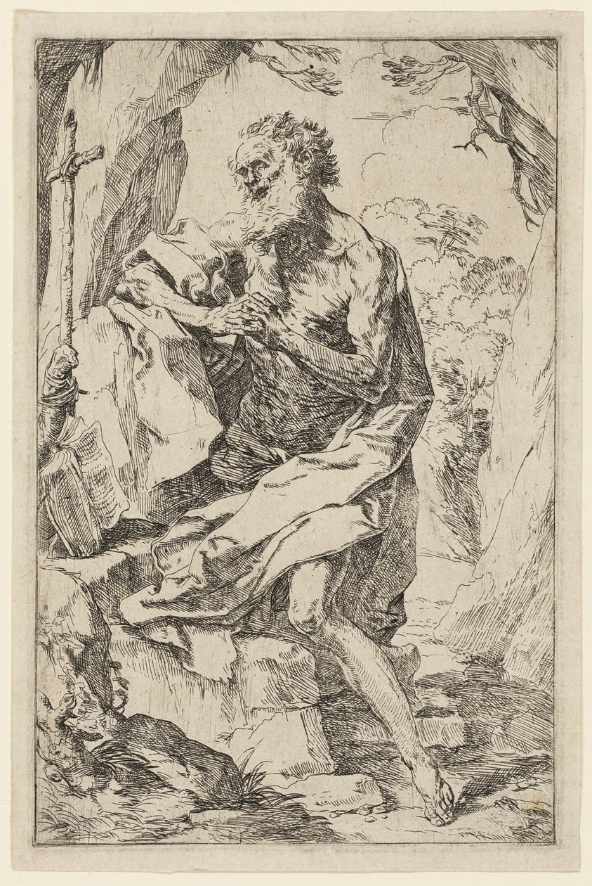 Sankt Jerome av Guido Reni