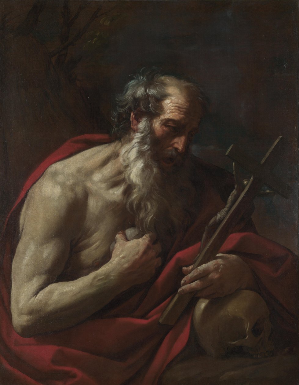 Sankt Jerome av Guido Reni