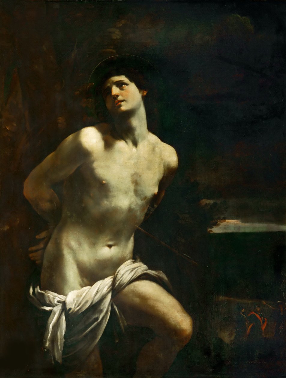 Saint Sebastian, mellan 1601 och 1615. av Guido Reni