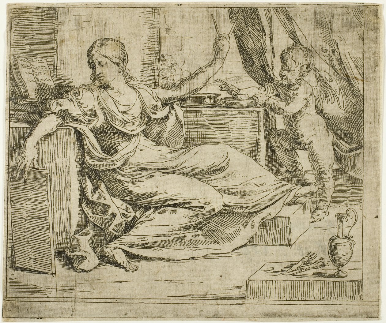 Vetenskap eller kärleken till studier av Guido Reni
