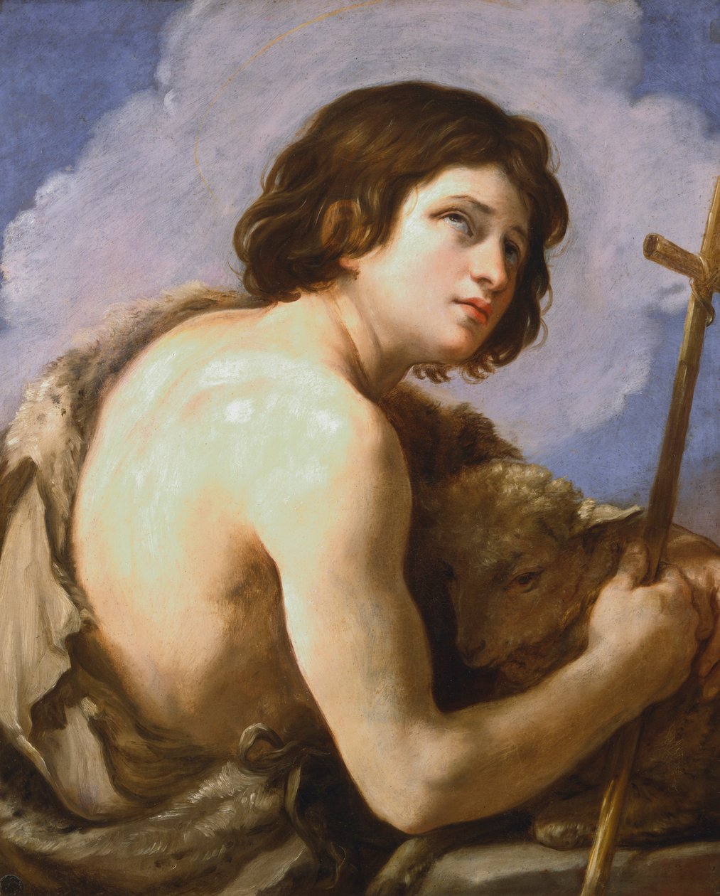 Johannes Döparen, c1595-1642 av Guido Reni