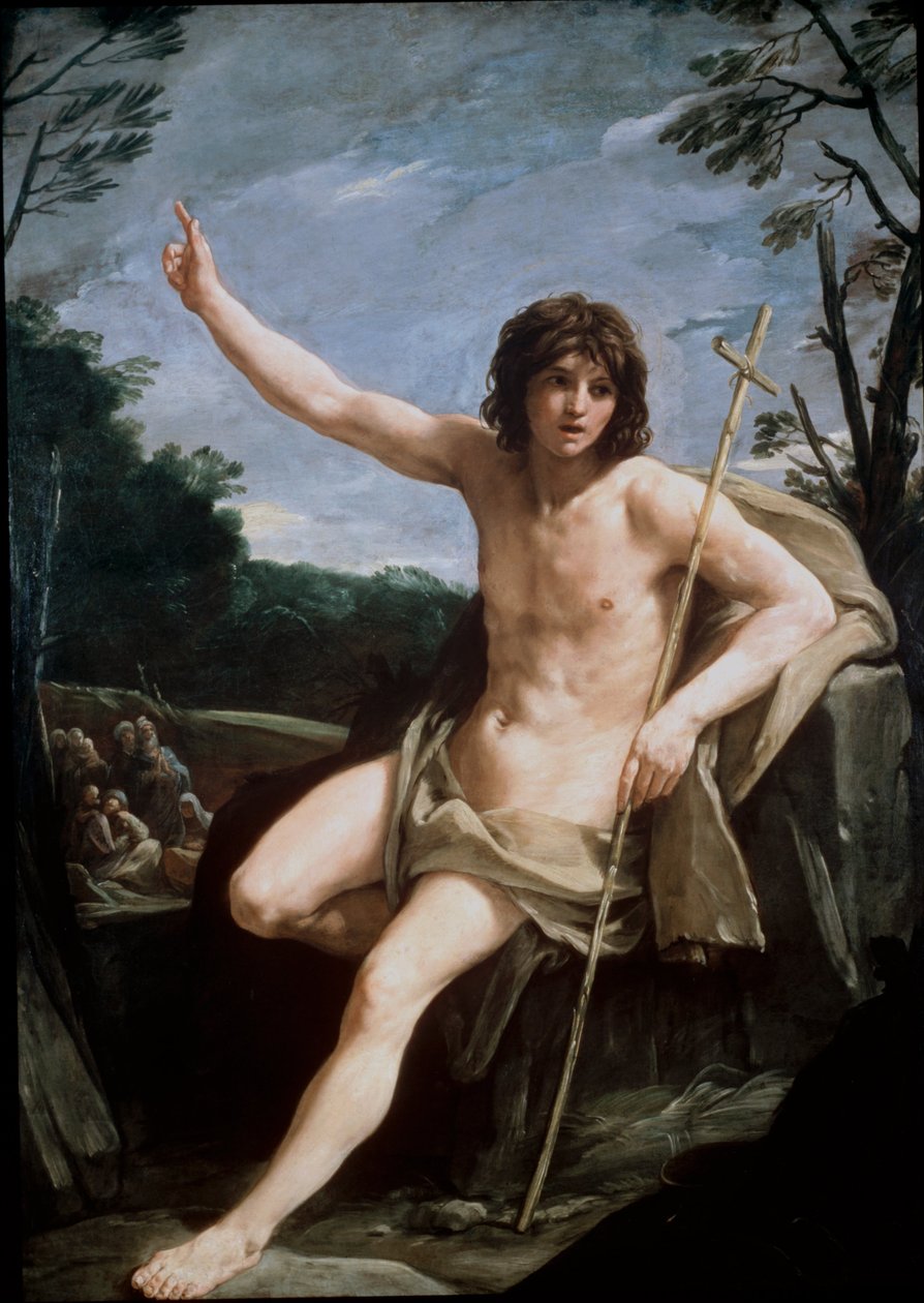 Johannes Döparen i öknen av Guido Reni