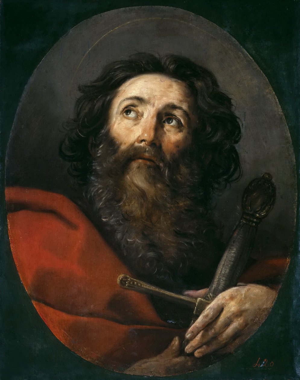 Aposteln Paulus, ca. 1617. av Guido Reni
