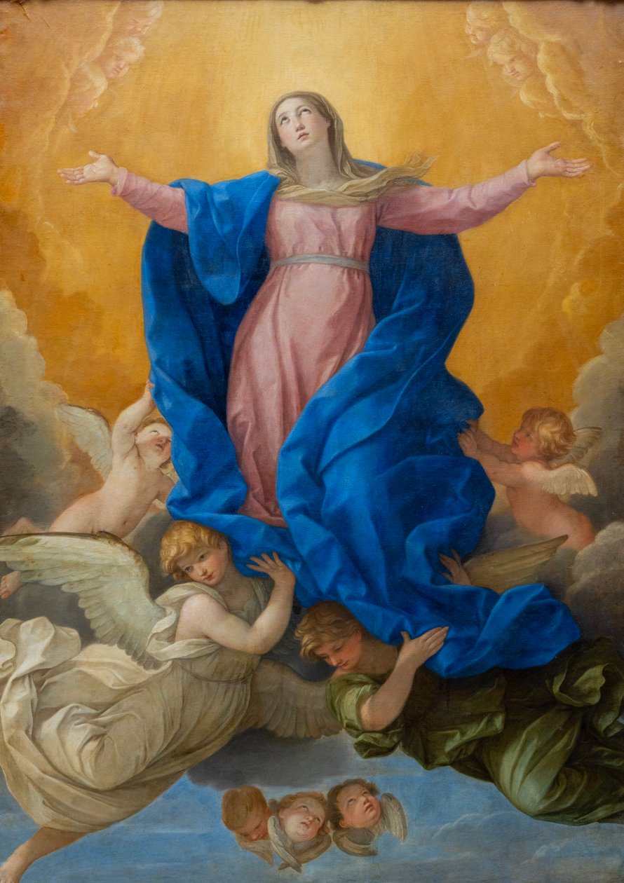 Jungfru Marias himmelsfärd av Guido Reni