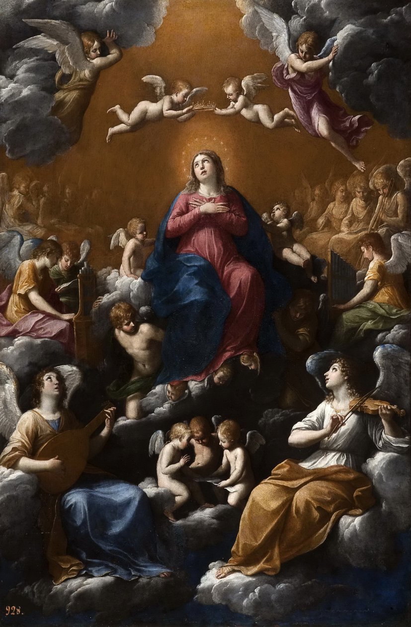 Jungfru Marias antagande, 1603. av Guido Reni