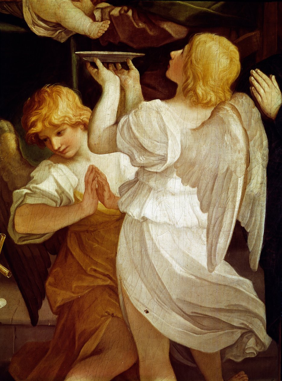Omskärelsen, detalj (Målning av Guido Reni