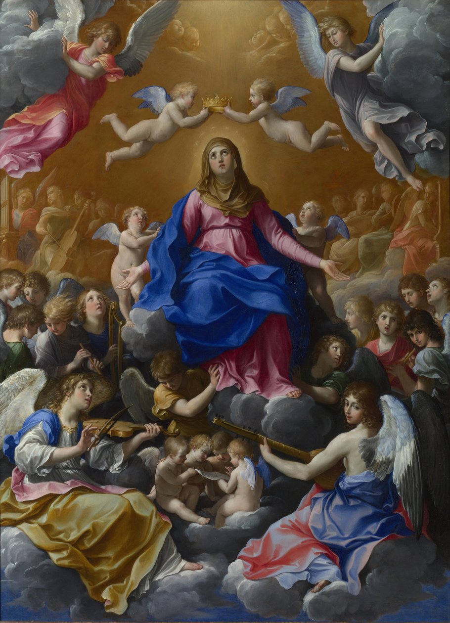 Jungfruns kröning, 1607 av Guido Reni