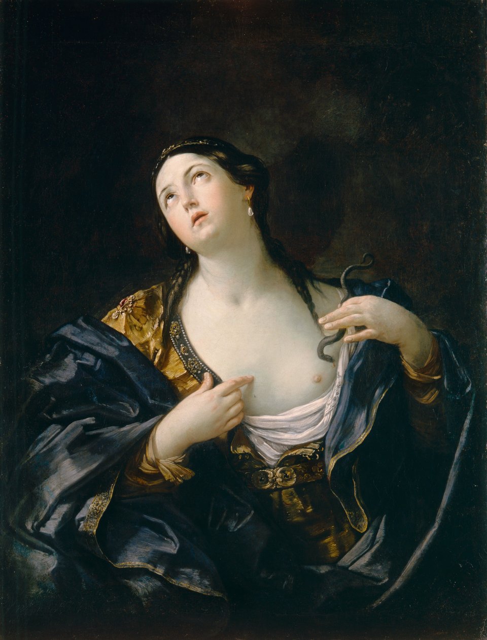 Kleopatras död, ca 1625 (olja på duk) av Guido Reni