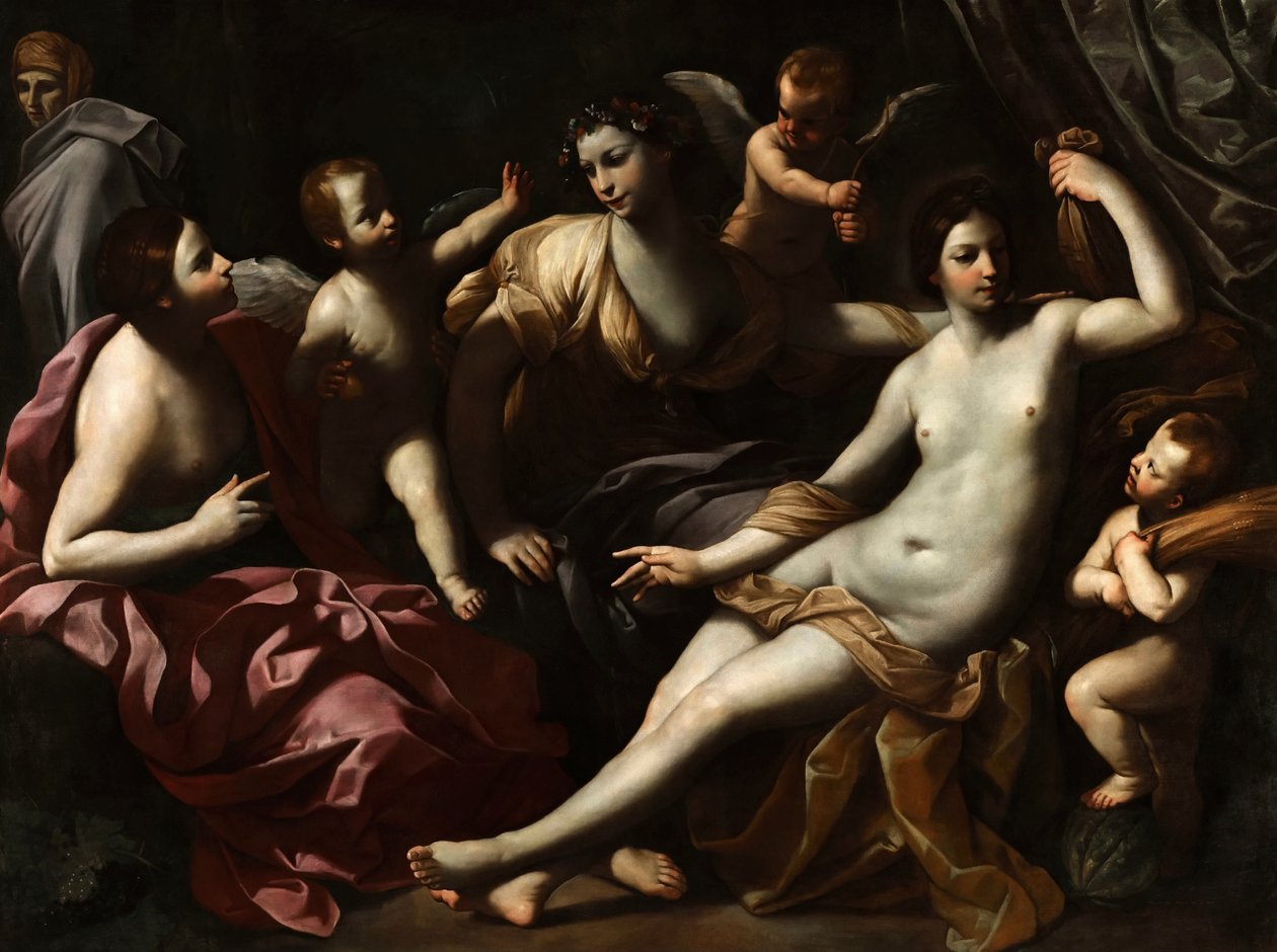 De fyra årstiderna, ca. 1620. av Guido Reni