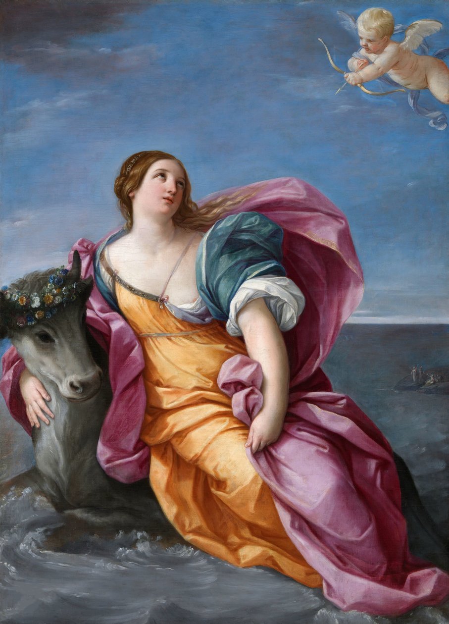 Europas våldtäkt, 1637-1639. av Guido Reni