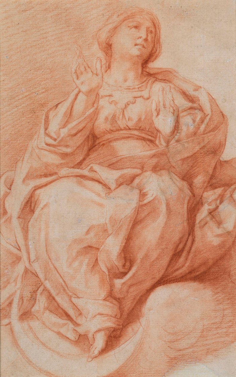 Jungfrun av den obefläckade avlelsen av Guido Reni