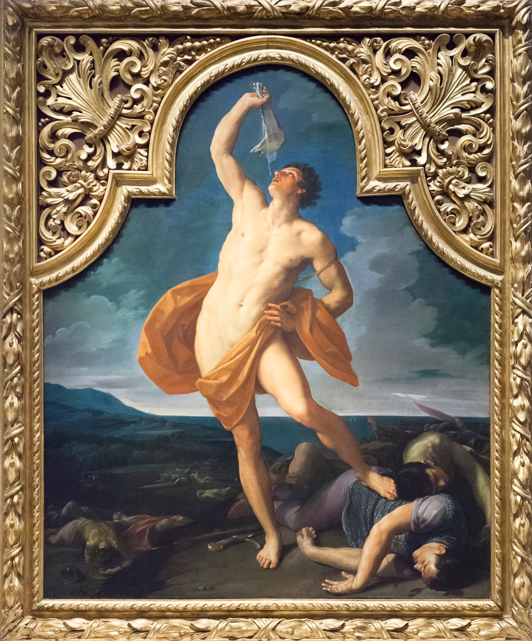 Den segerrike Simson av Guido Reni