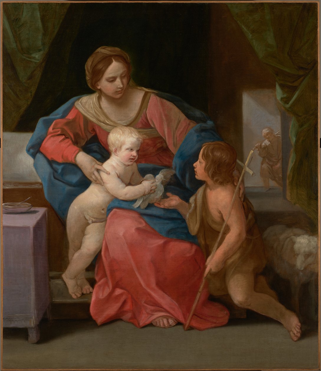 Jungfru Maria med barnet och Johannes Döparen av Guido Reni