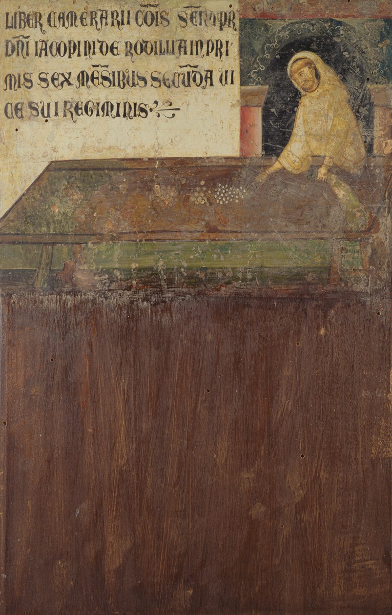 Don Bartolomeo, en cisterciensermunk från San-Galgano av Guido di Graziano