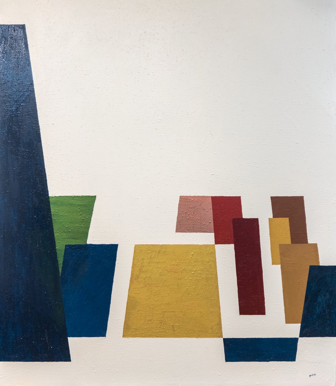 Las Meninas Suprematistas, 2018 (olja på duk) av Guilherme Pontes