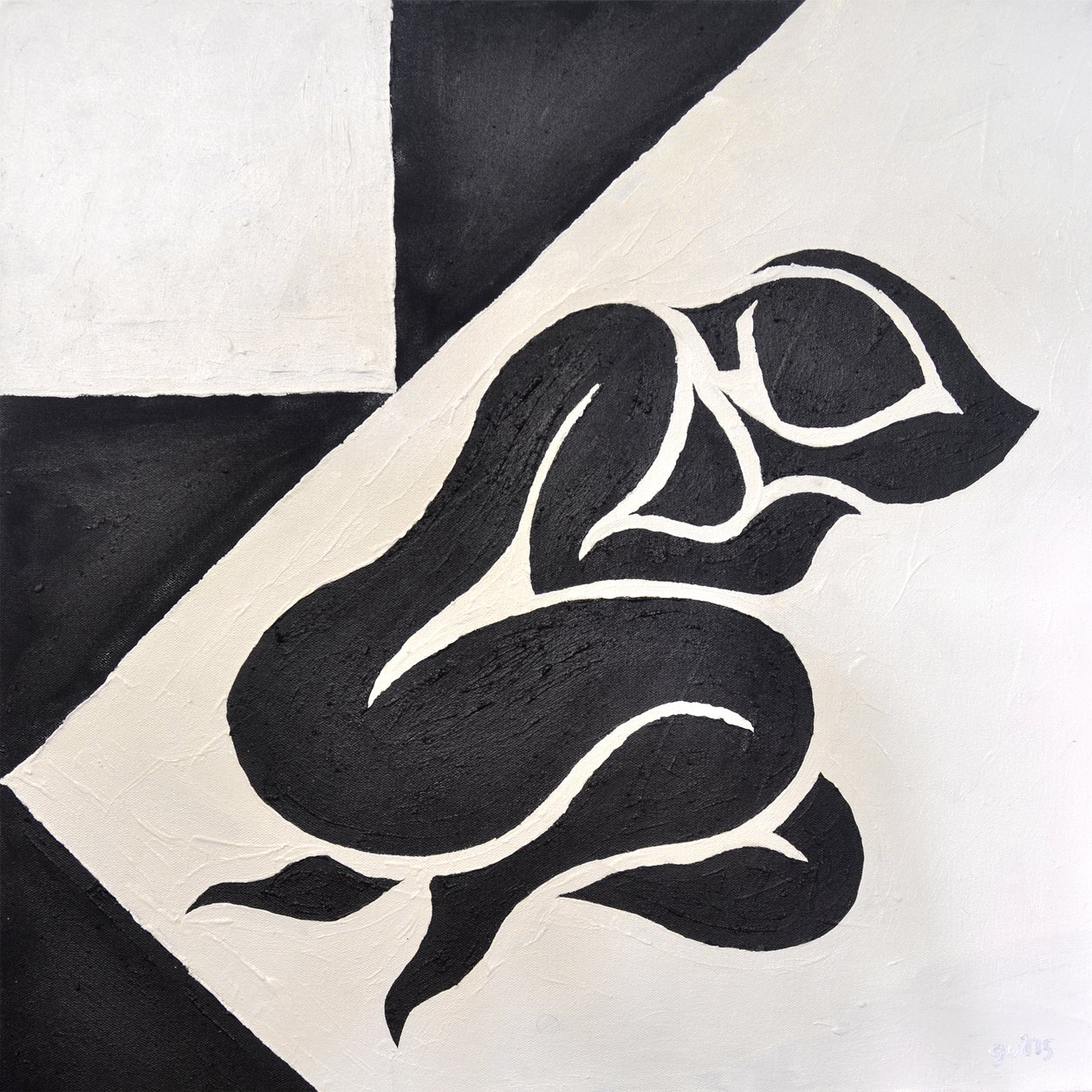 Lygia Nº2, 2015 (olja på duk) av Guilherme Pontes