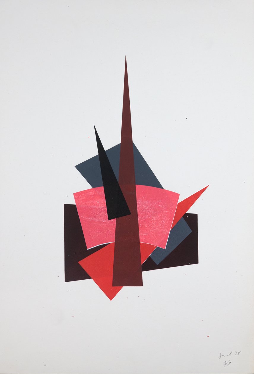 Lyubov Popova Space Force, 2019 (silkscreen) av Guilherme Pontes