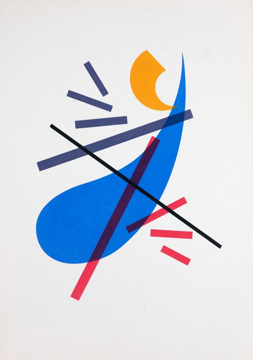 Movement Nº2, 2019 (silkscreen) av Guilherme Pontes