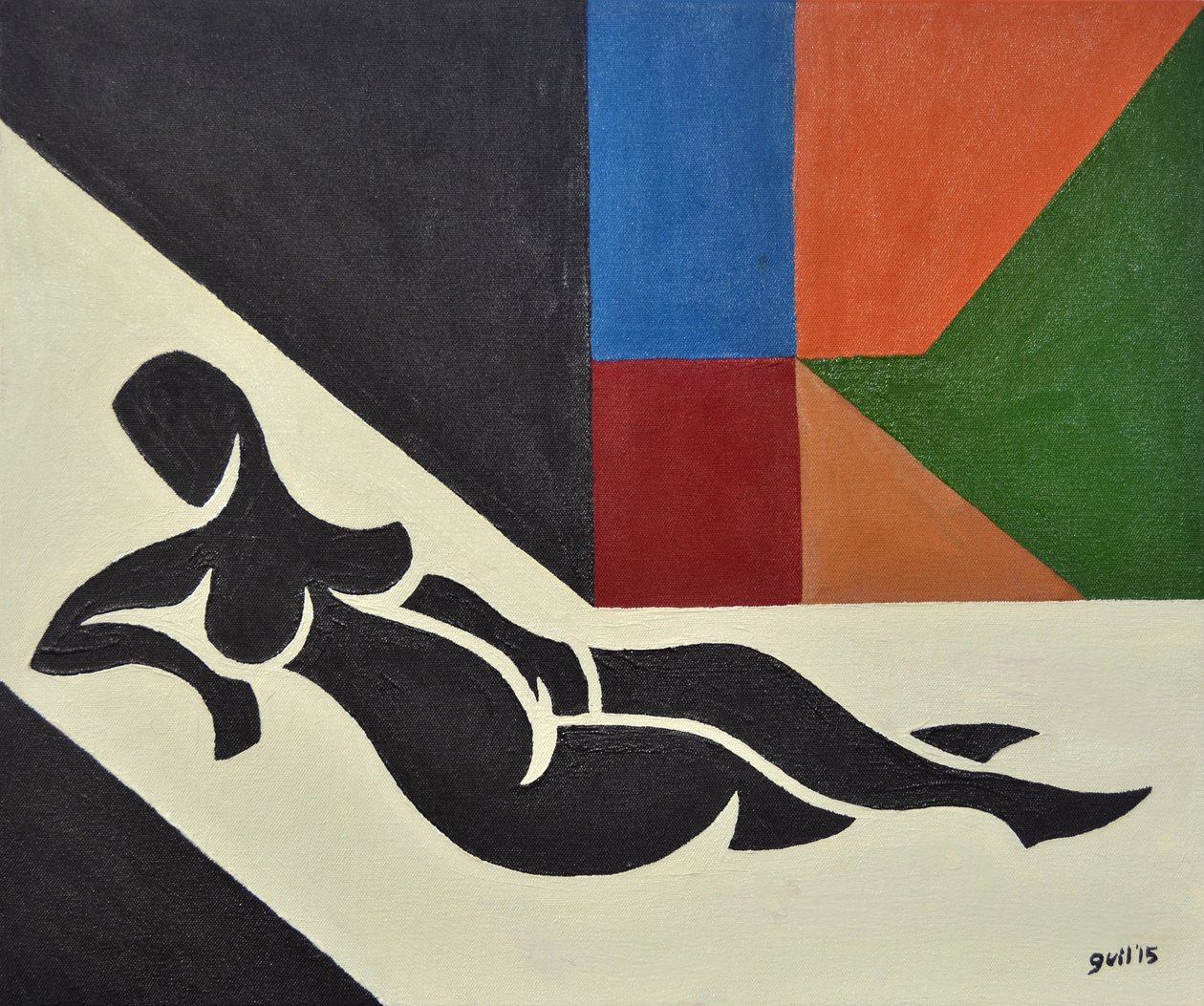 Venus av Titianus, 2016 (olja på duk) av Guilherme Pontes