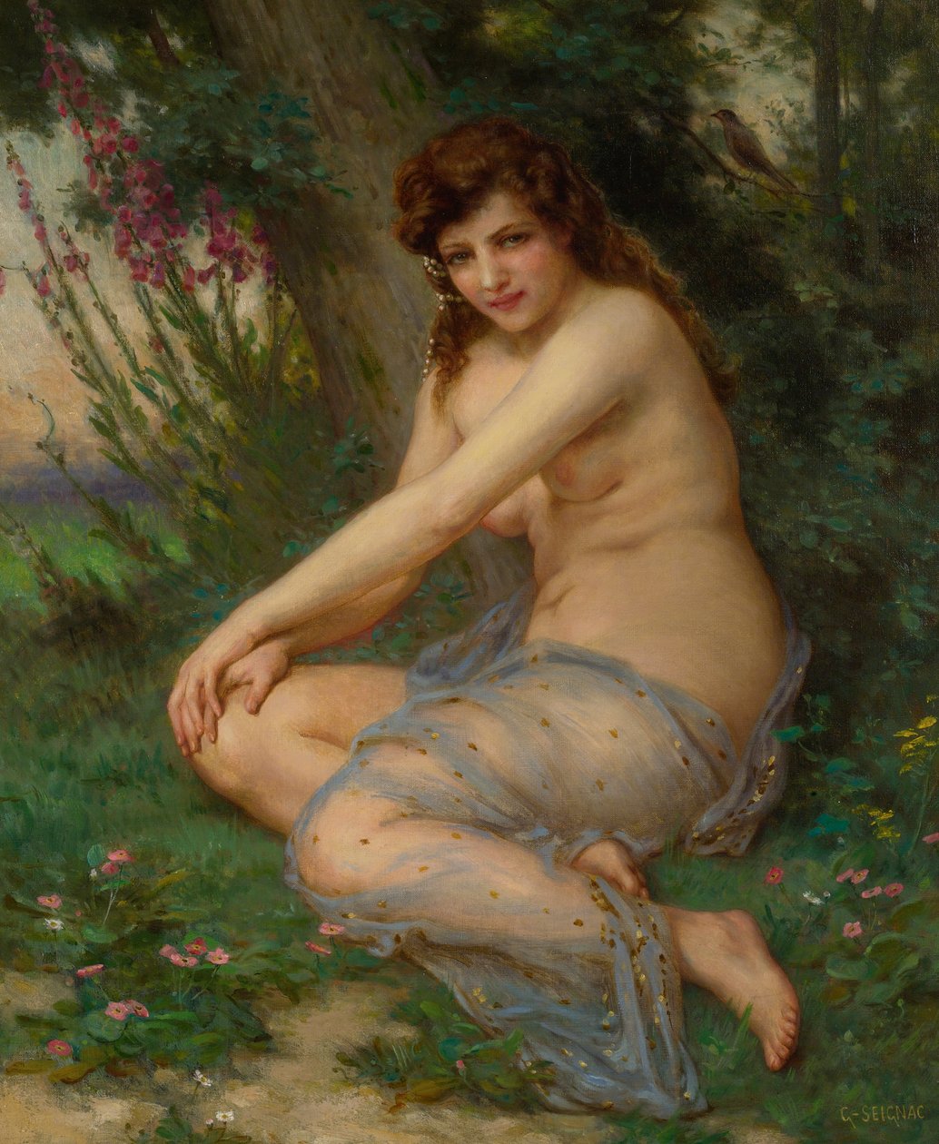  La nymphe de foretnEnglish: In the Forestn av Guillaume Seignac