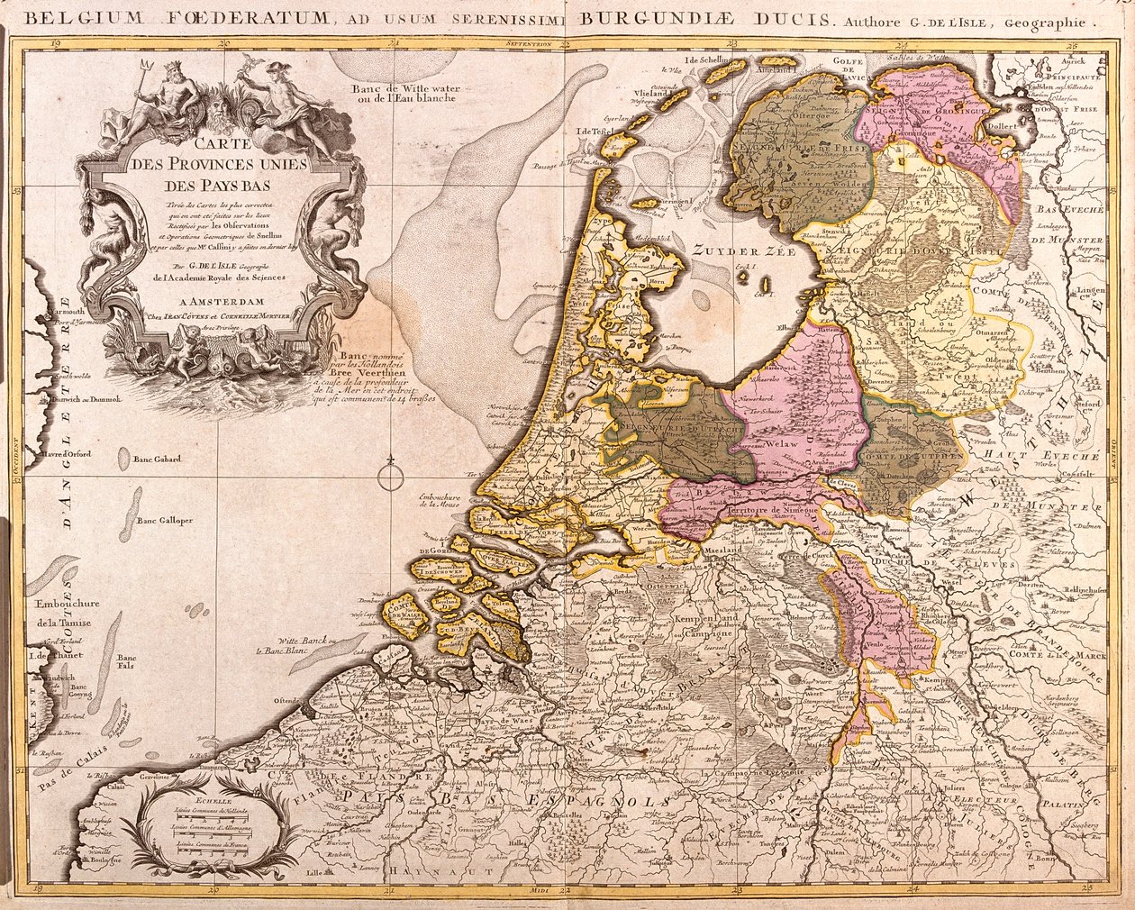 Holland av Guillaume Delisle