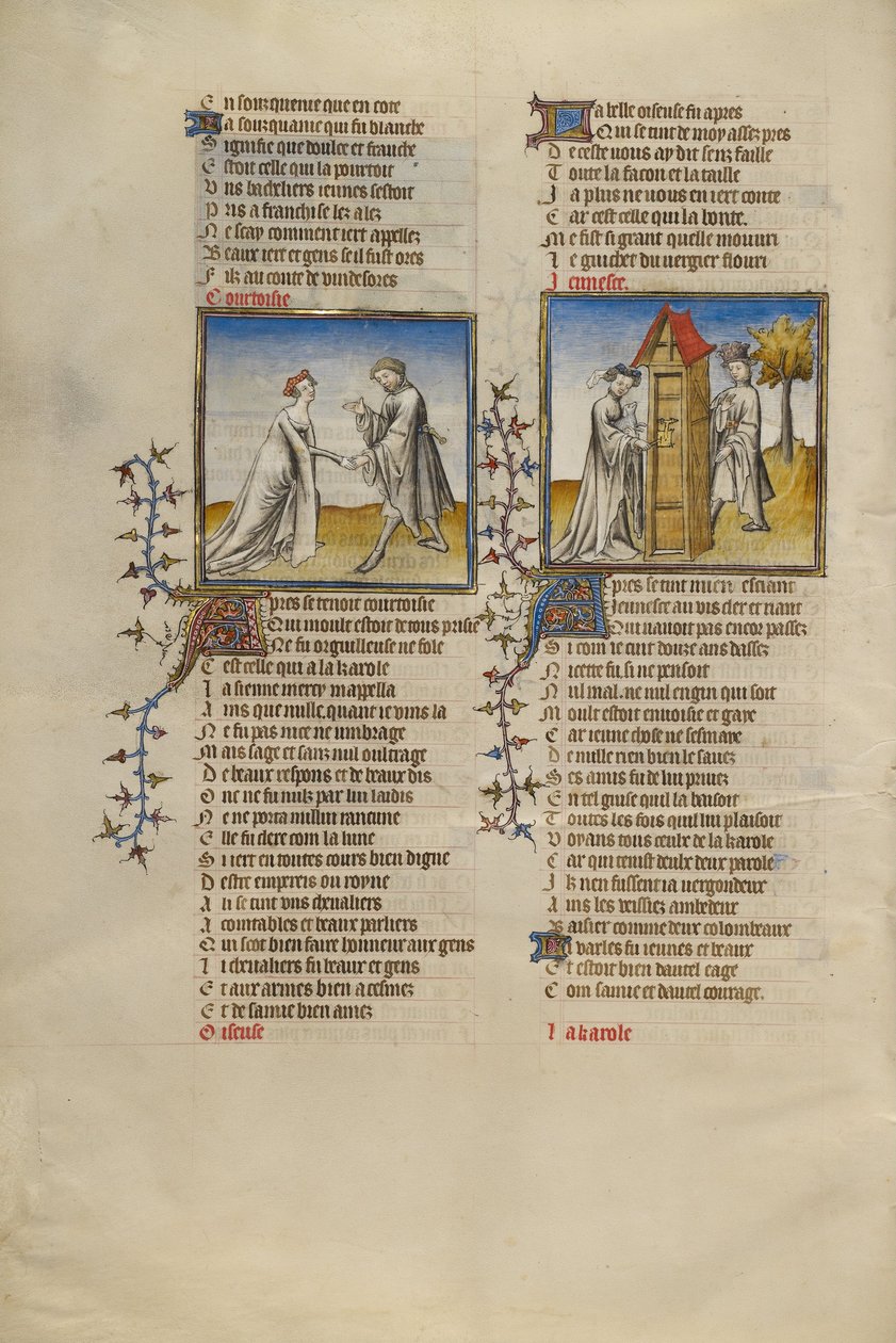Rosens romantik av Guillaume de Lorris