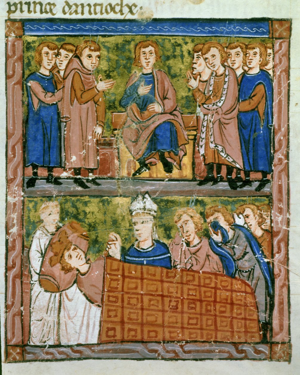 Korshövdingarnas råd och Baudoins död, greve av Hainaut av Guillaume de Tyr