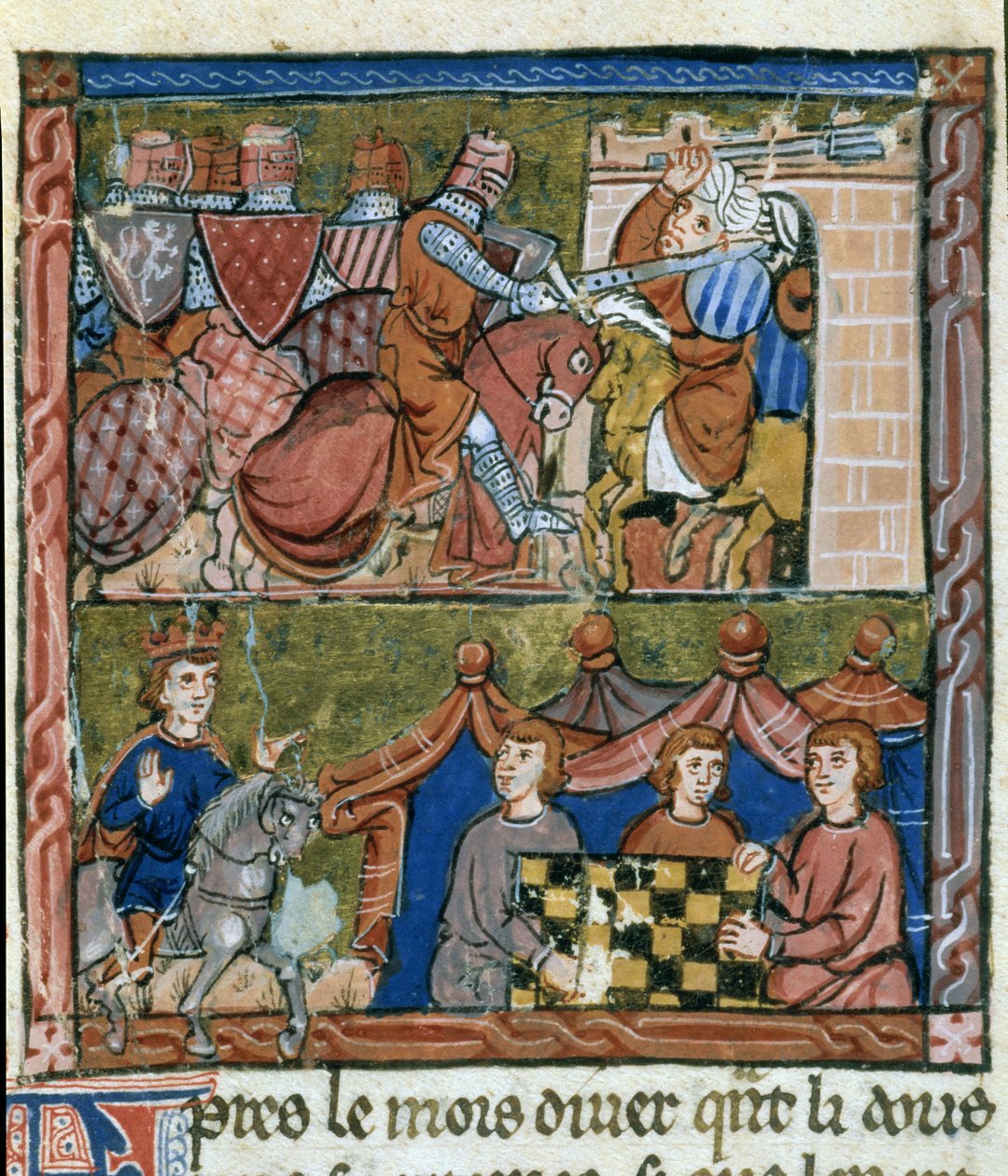 Johannes II Comnene belägrade Cesaree d Antiochia av Guillaume de Tyr