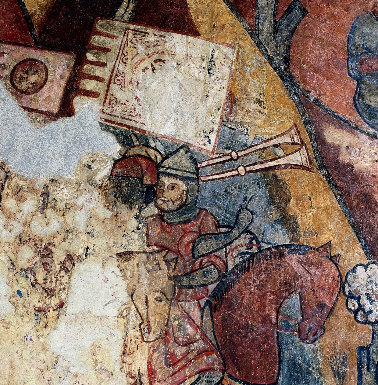 Vilhelm II av Montcadas död (1194-1229), under erövringen av Mallorca av Guillem Ramon de Montcada