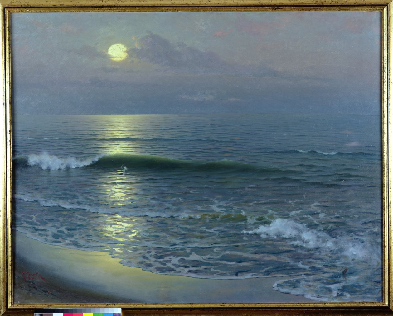 Månens uppgång, 1906 av Guillermo Gomez y Gil