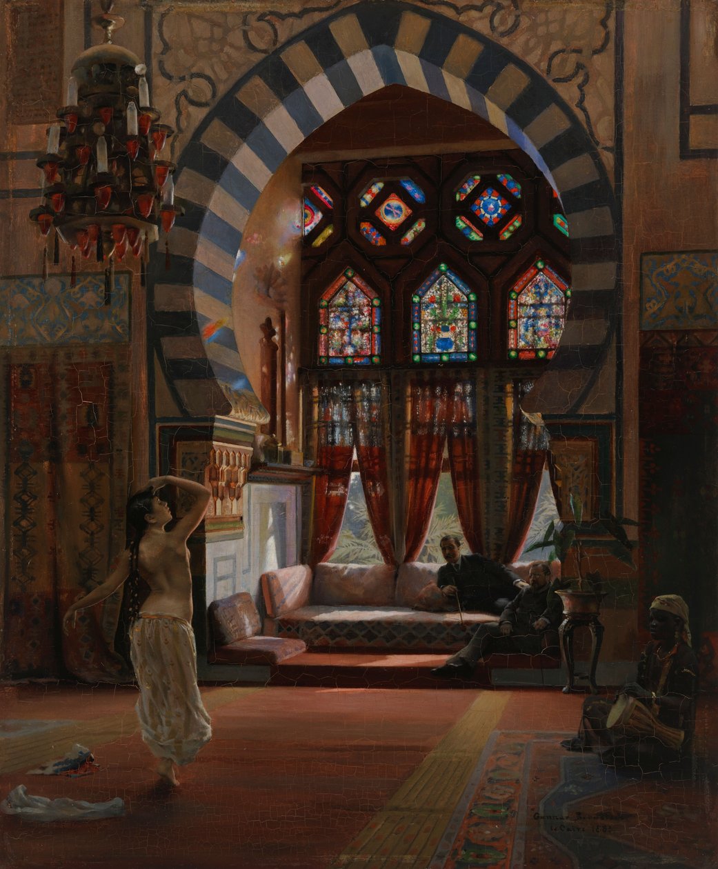 Almée, en egyptisk dansös av Gunnar Berndtson