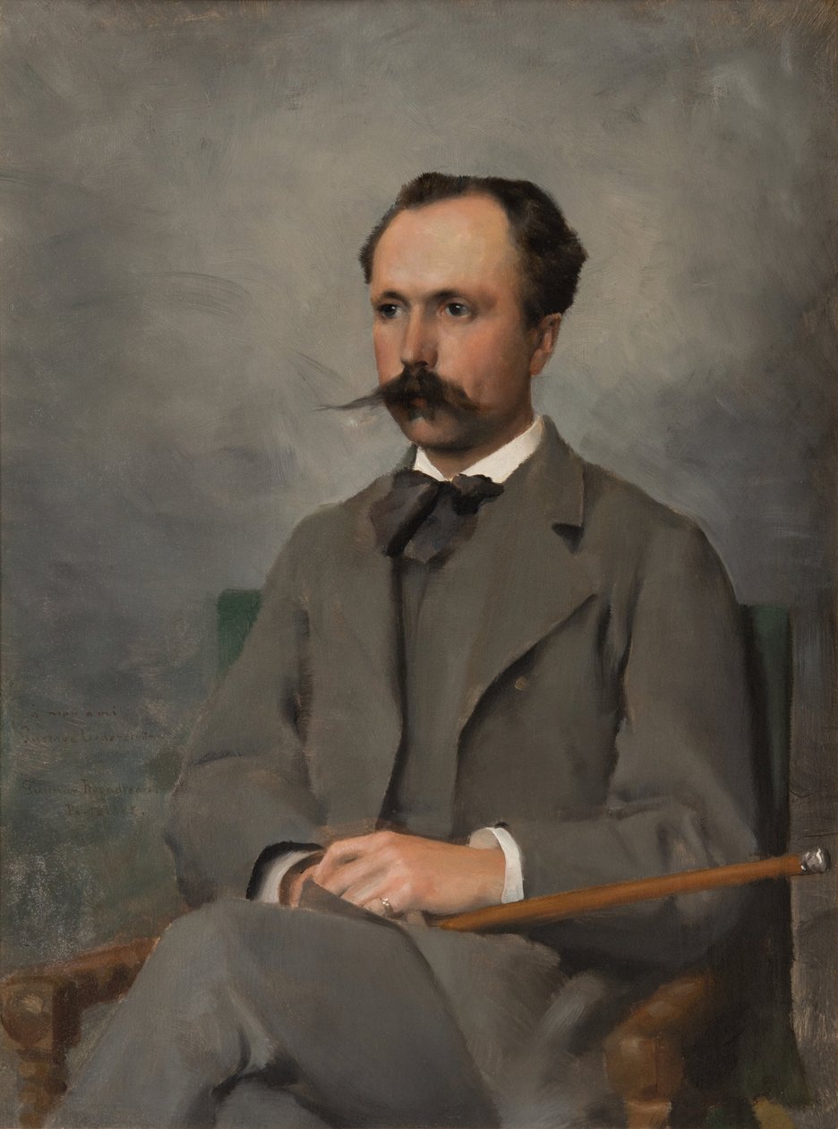 Gustav Cederström (1845–1933), baron, konstnär, gift med Amy Jaeder av Gunnar Berndtson