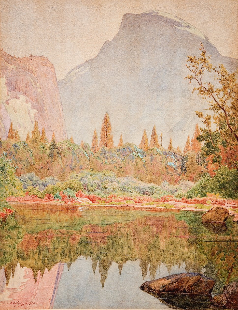 Half Dome, Yosemite av Gunnar Widforss