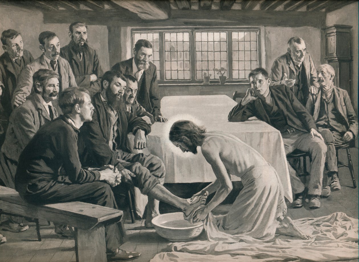 Men den som är störst bland er skall vara er tjänare, 1911, 1911 av Gunning King
