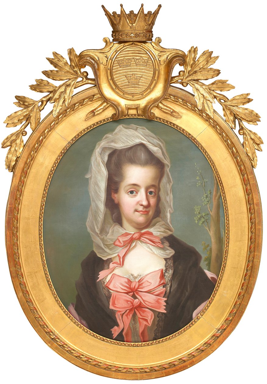 Princess Sofia Albertina of Sweden, sister of King Gustav III av Gustaf Lundberg