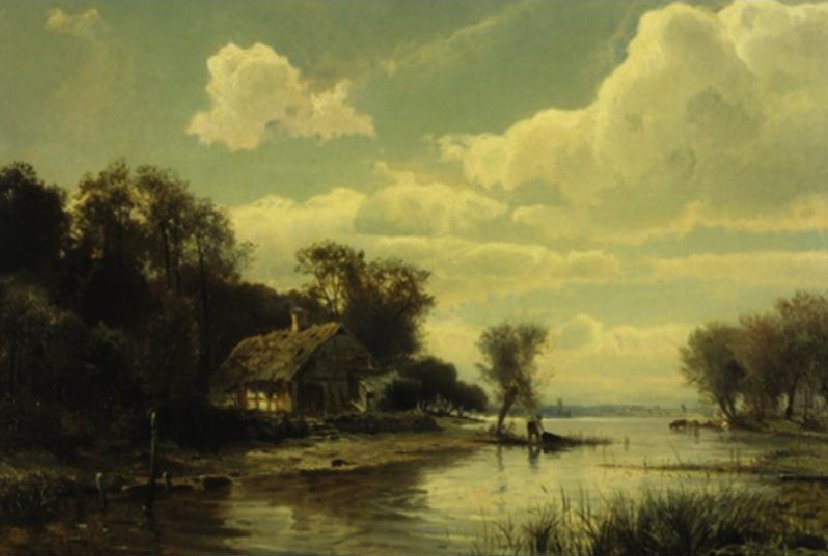 The fishermans hut av Gustaf Rydberg