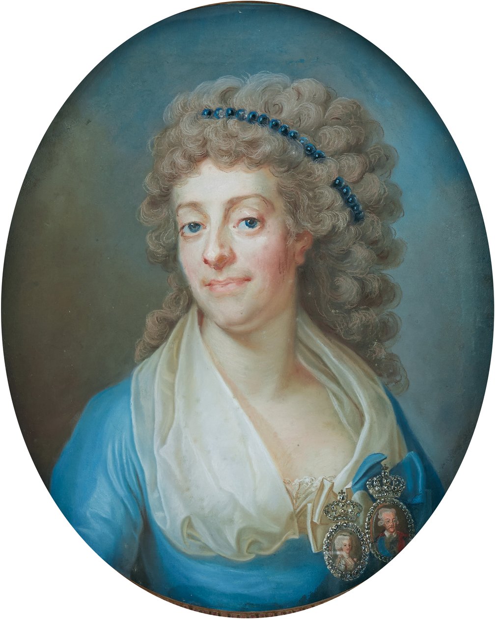 Porträtt av Hedvig Katarina Piper av Gustaf Lundberg