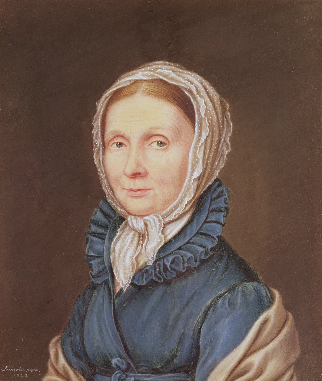Juliane, baronessan von Kruedener (1764-1824) född Vietinghoff-Scheel, 1822 av Gustav Karl Friedrich Luderitz