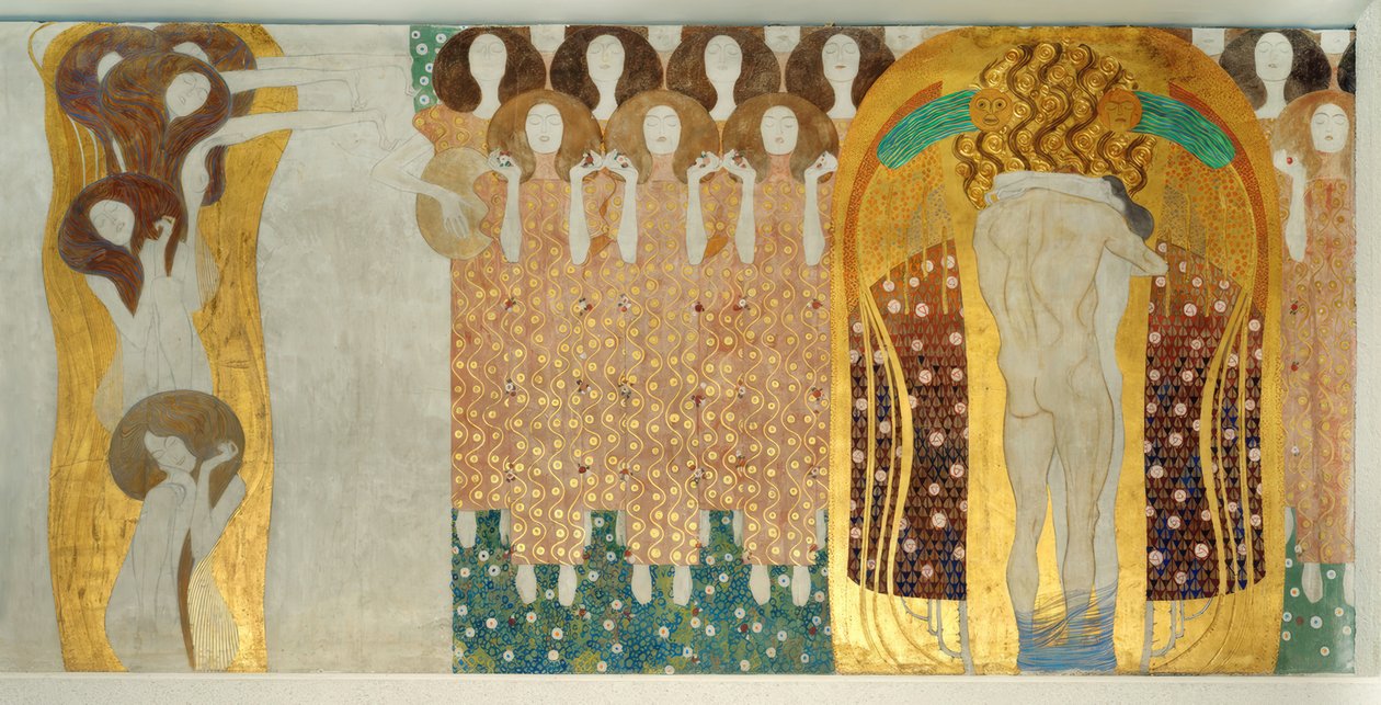 Beethovenfries av Gustav Klimt