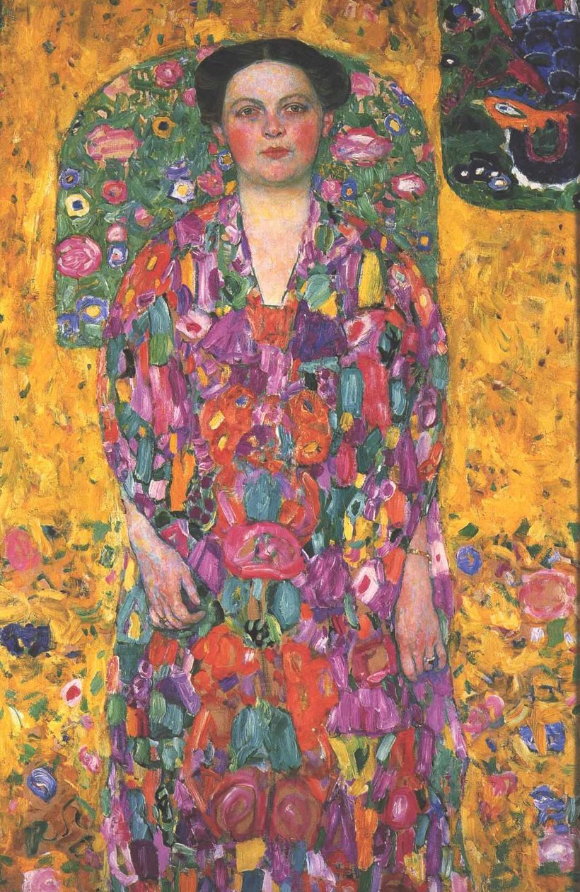 Bildnis Eugenia Primaesi av Gustav Klimt