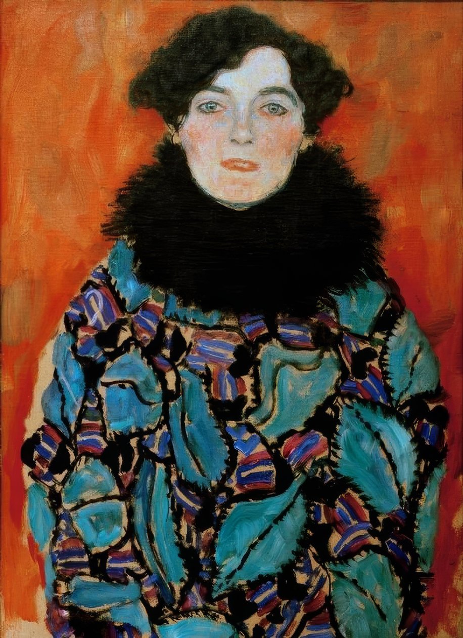 Porträtt av Johanna Staude av Gustav Klimt