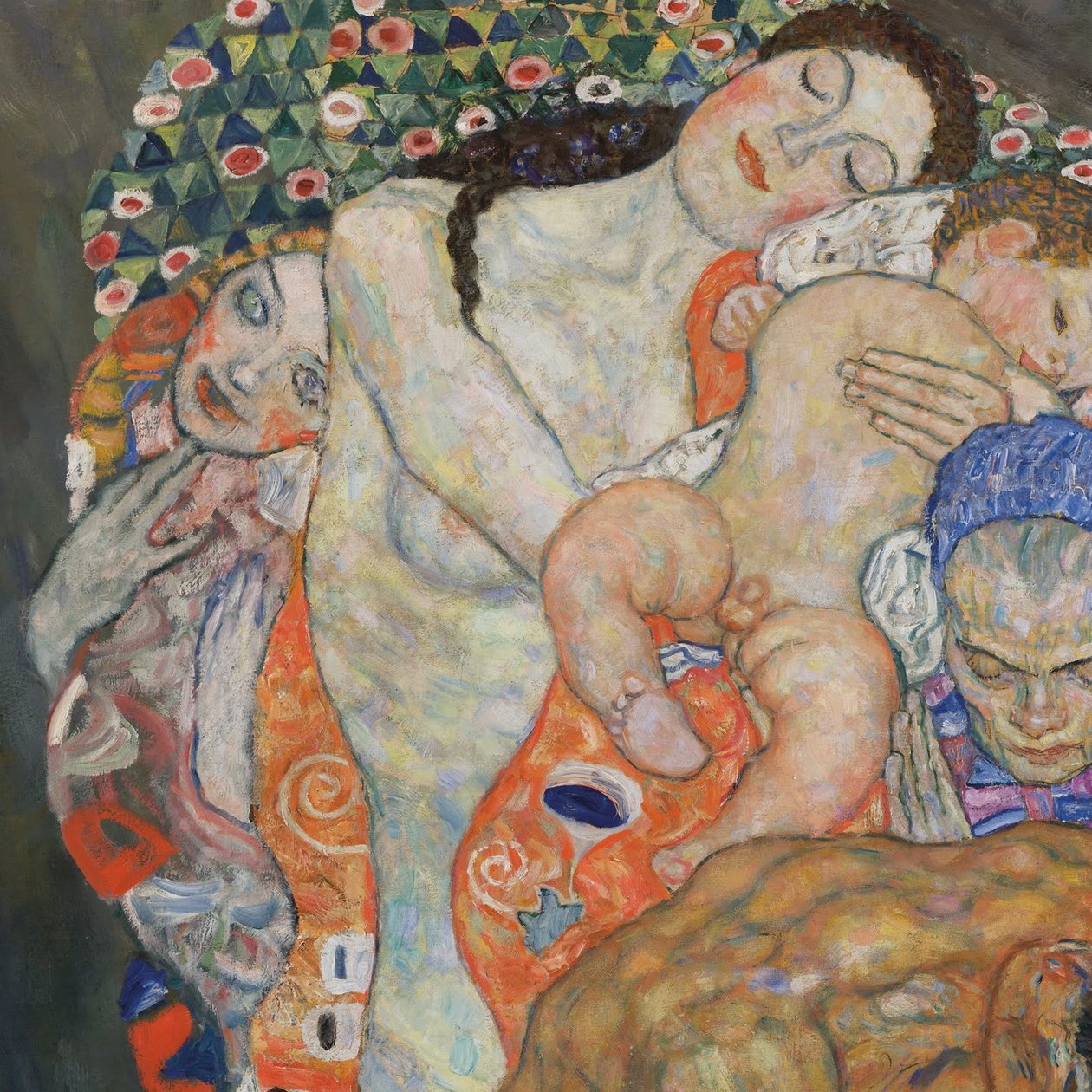 Death and Life av Gustav Klimt