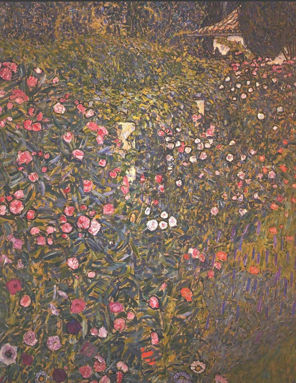 Italenische Gartenlandschaft av Gustav Klimt