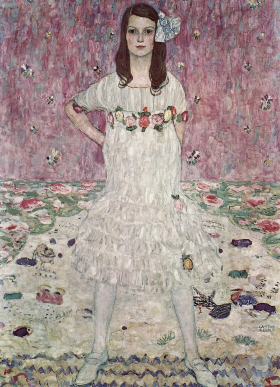 Mäda Primavesi av Gustav Klimt